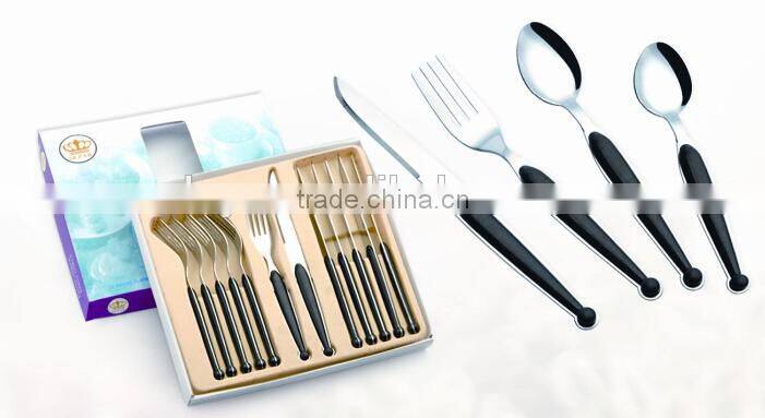 New Design Mid east popular stainless steel cutlery set
