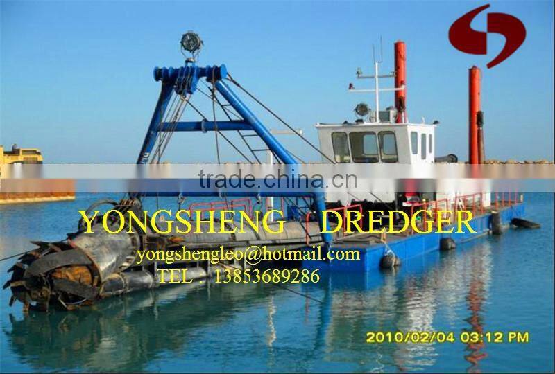 rmini small river sea sand hydraulic cutter suction dredger in China