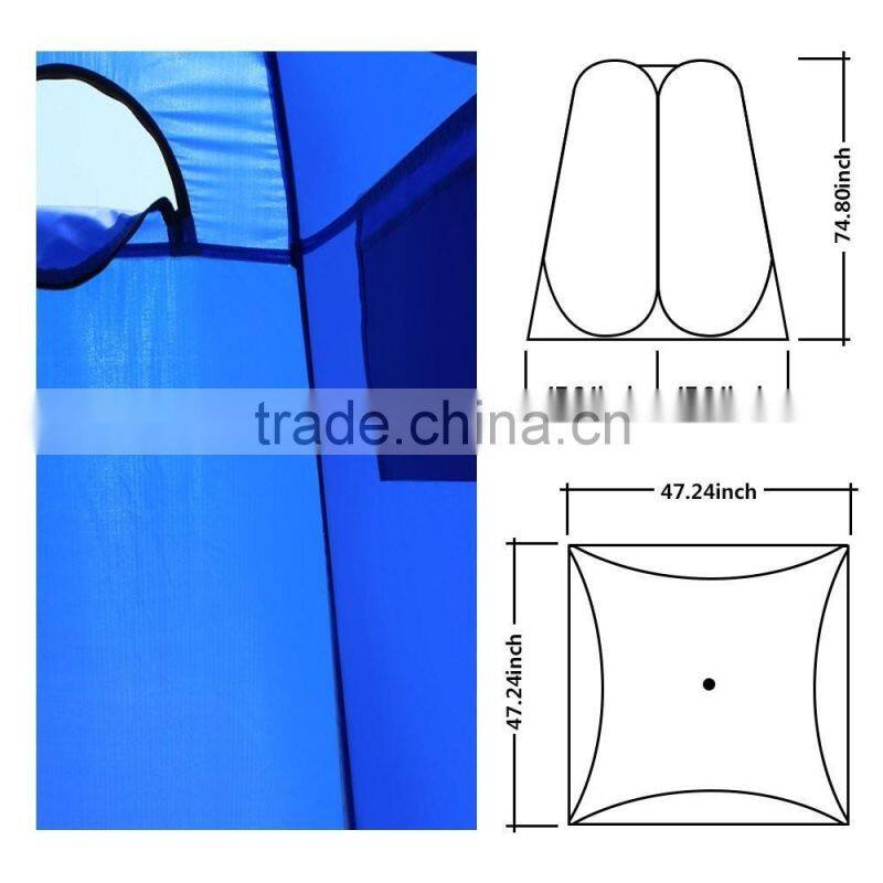 Shower Tent Portable Camping Beach Toilet Pop Up Tents Changing Room Outdoor Backpack Bag