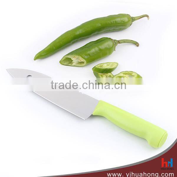 7"stainless steel santoku knives,kitchen knife with hole blade