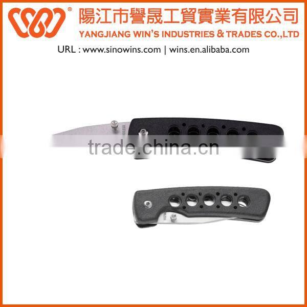 A21-S006 Stainless Steel Pocket Knife with Plastic Handle