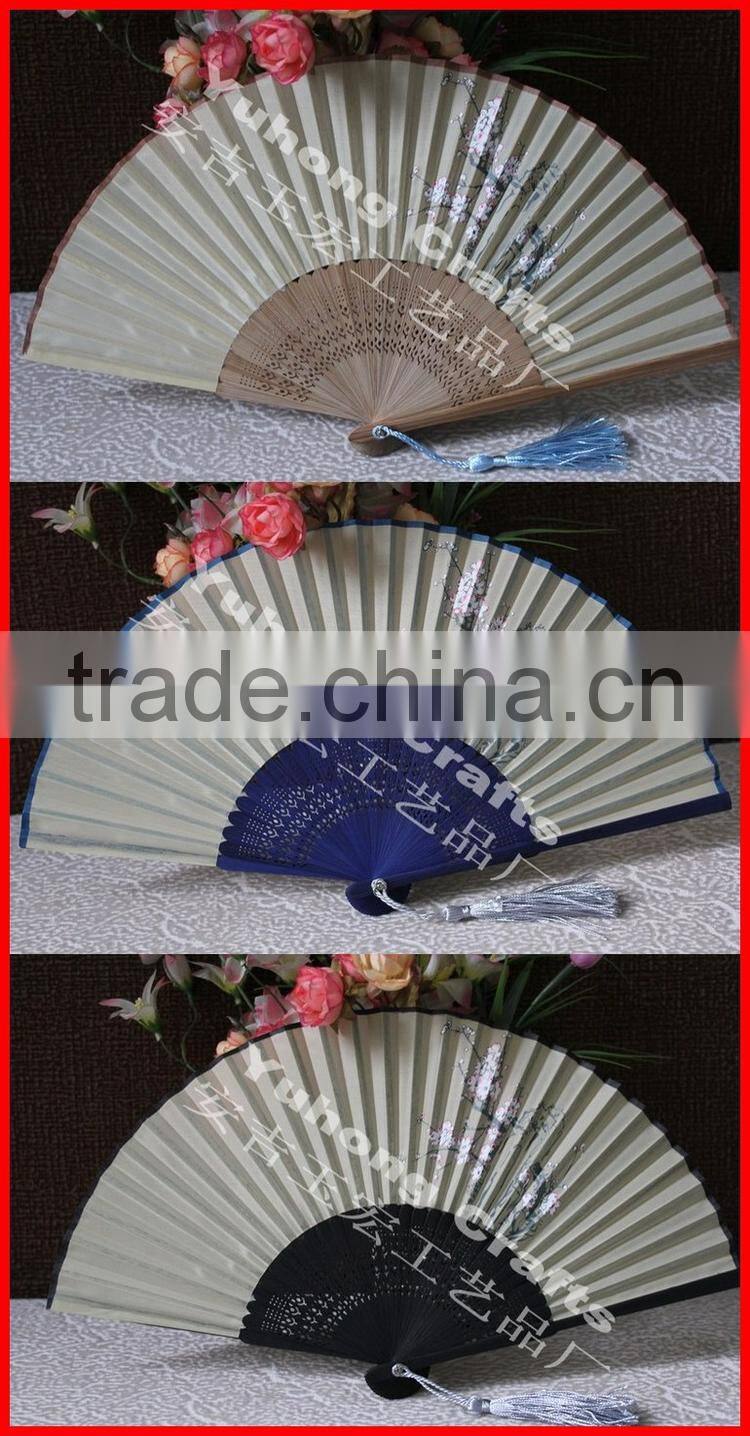 Anji Yuhong Factory handmade gift crafts fan