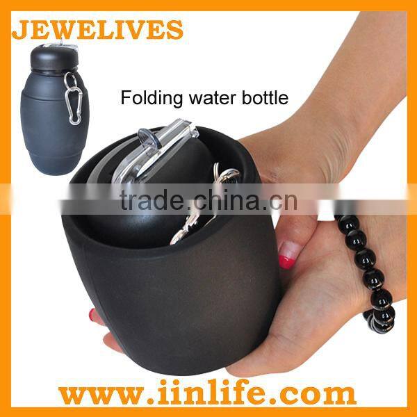 Low cost manufacturing ideas rubber wide mouth water bottle