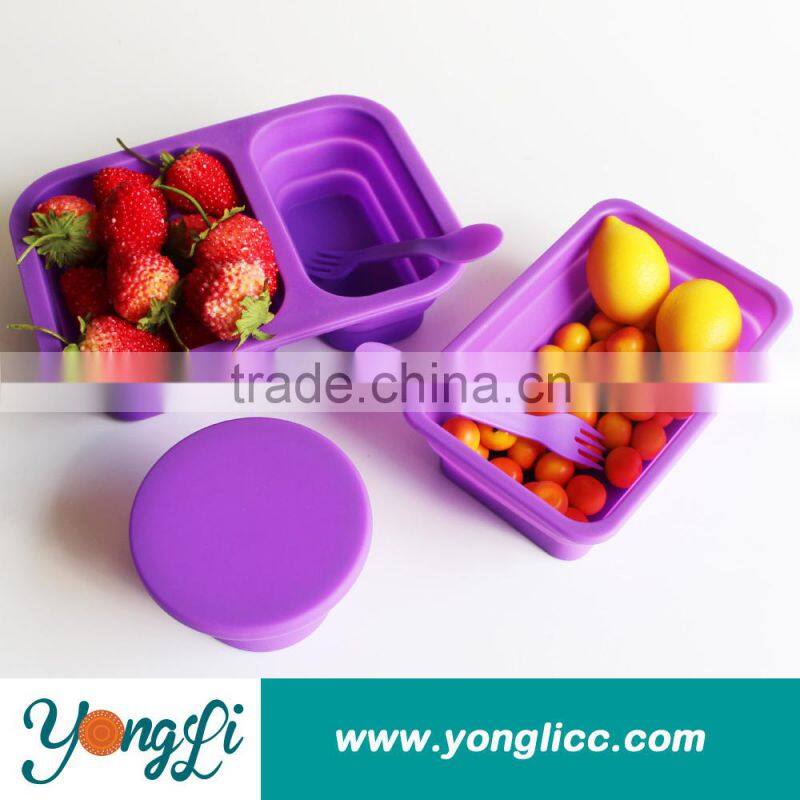 Fancy Take Away Microwave Folding Lunch Bento Box