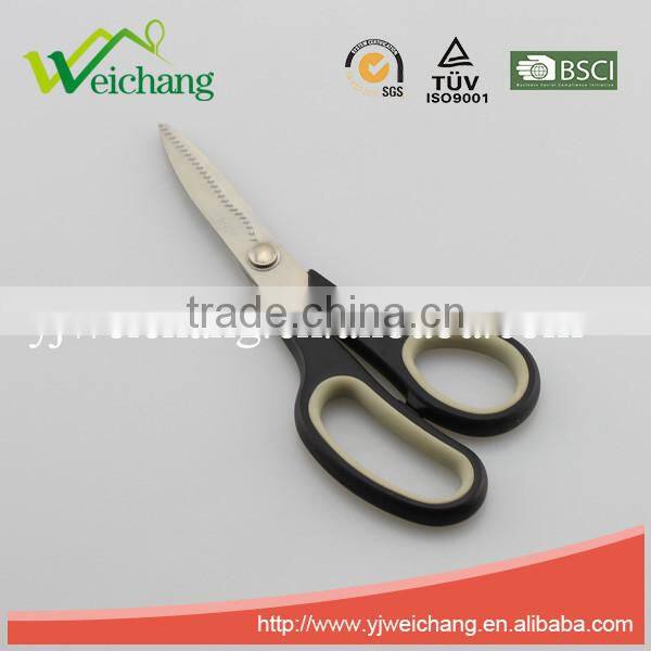 WCSC117 premium Soft grip Multi-fonction Scissors Straight Stainless Steel Precision with New Handle Design