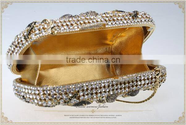 Skull diamond evening Bag