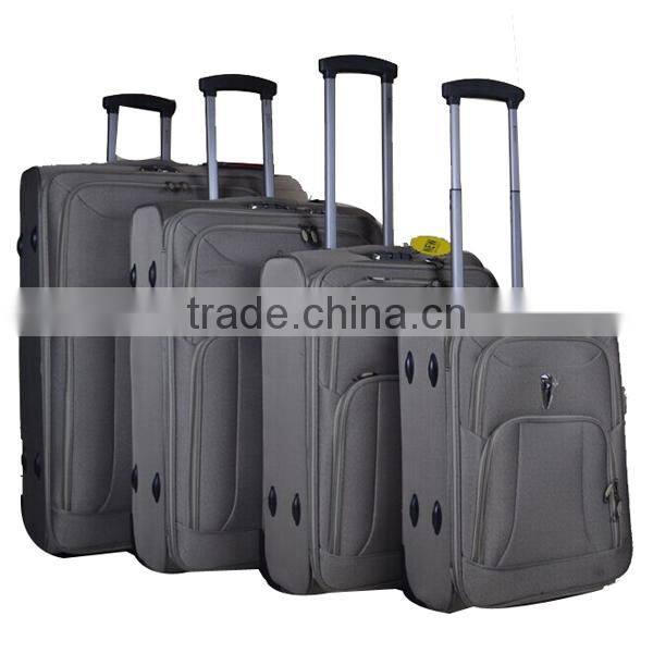 Pressional stock luggage trolley bag supplier from china