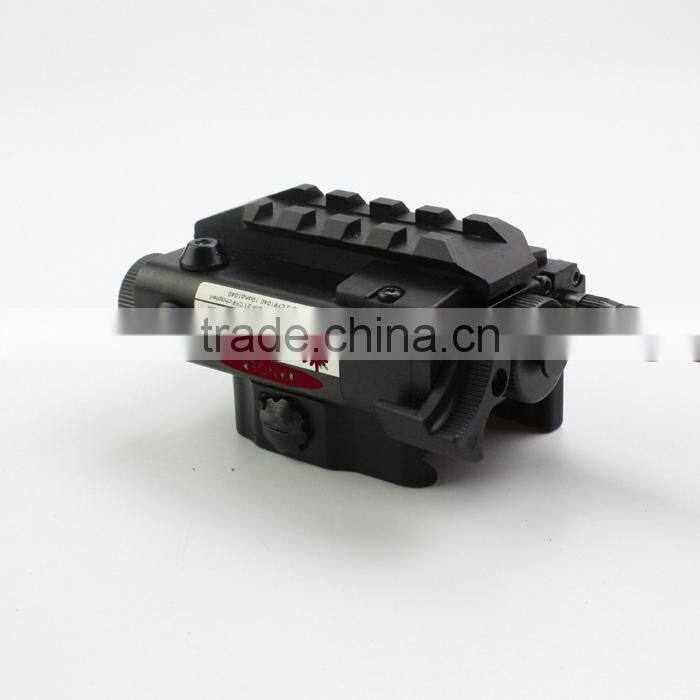 ES-FX103-LR Tactical compact square combo of red laser sight with led flashlight