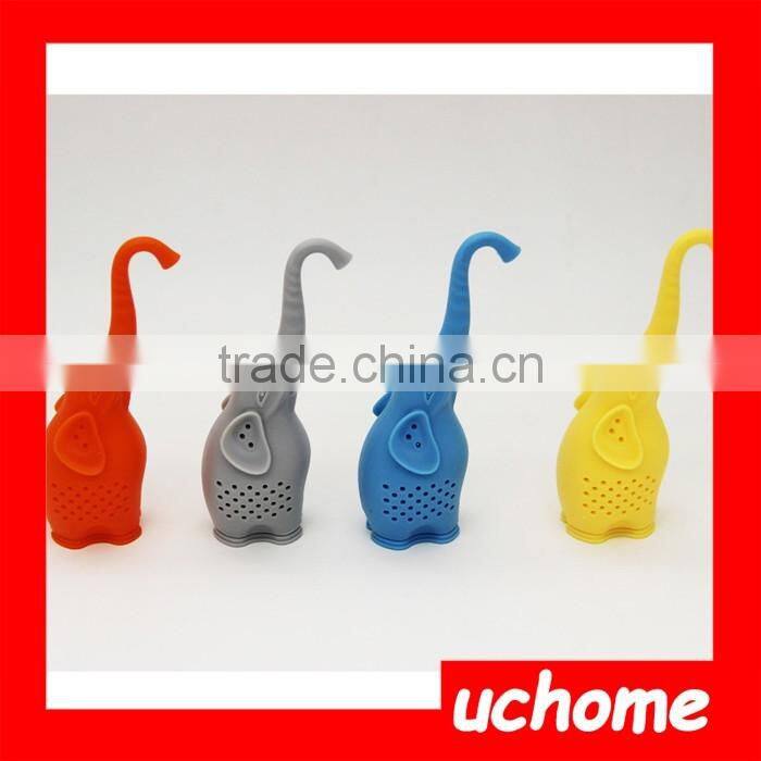 UCHOME Cute Animal Shape Silicone Tea Infuser/Strainer/Bag/Filter