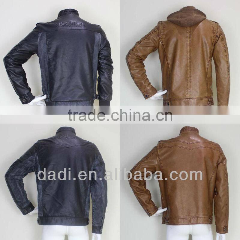 Fashion Genuine Leather Jacket For Men