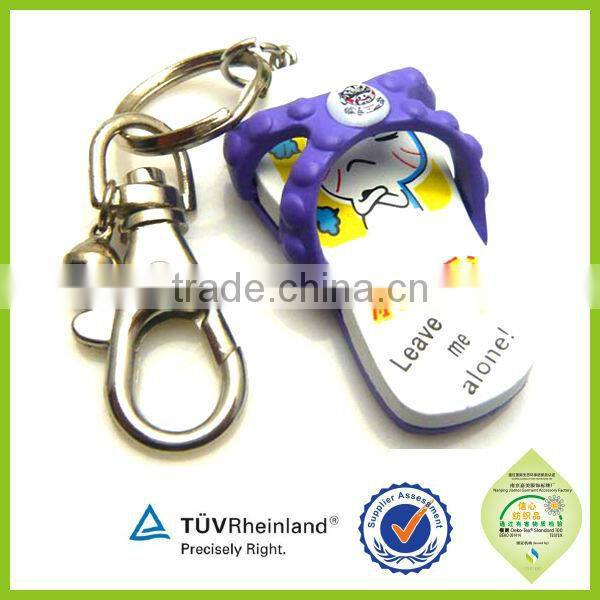 OEM Factory Hot Sale Personalized custom shape rubber key holder