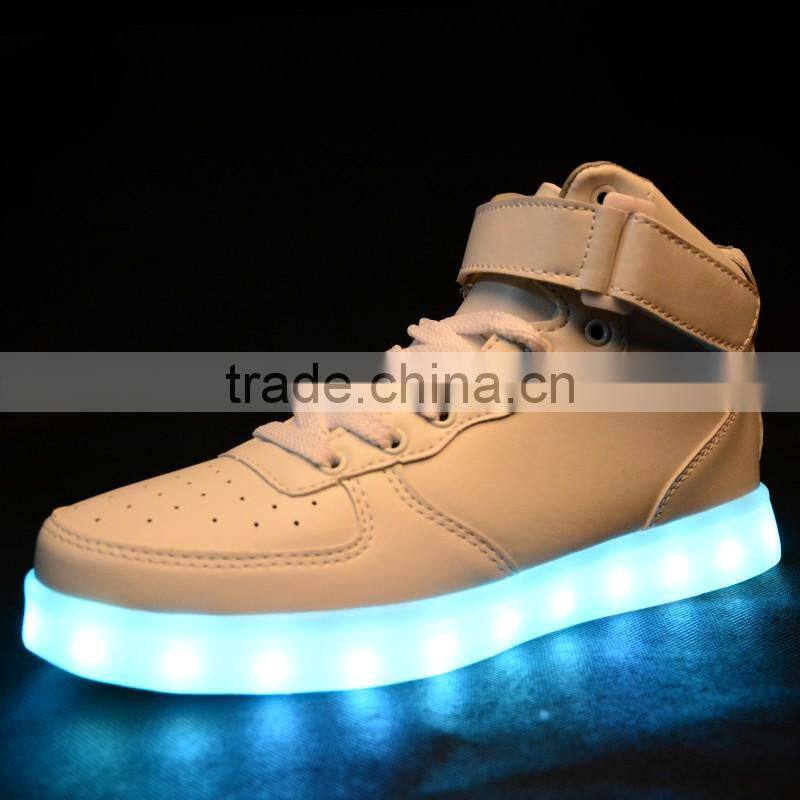HFS1613 APP set high top led shoes 2017