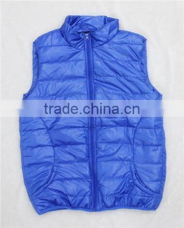 Hot Sale Fashion Blacket Padded Winter Sport Vest Jacket Men Waistcoat (MV130055)