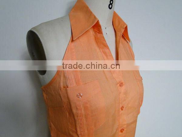Women linen blouse fashion design