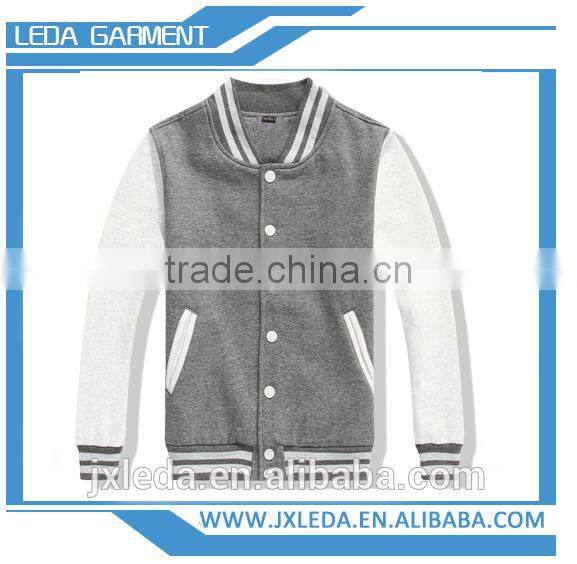 Custom design men sportwear,fashion sport jacket,wholesale baseball wear