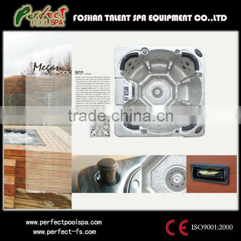 pop-up TV outdoor spa hottub bath tub