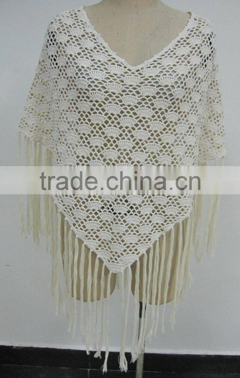 2014 new desgin fashion crochet scarf S9982