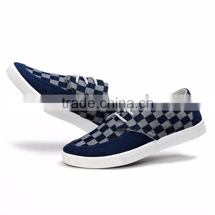 2016 Hot selling canvas shoes footwear walking shoes men casual