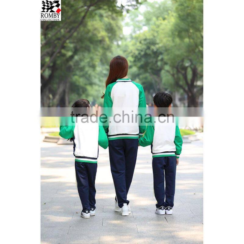 Bulk Wholesale Kids Clothing Set School Uniform Colours Sports Clothing Fabric Asian