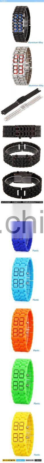 2016 Fashion Electronic Movt Alloy Watch Led Watch For Men Women And Kids