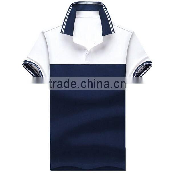 Mens Polo T shirt,100%Cotton Two Colors Mens Printing Wholesale Bulk Polo Shirt