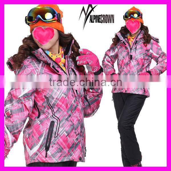 2017 Popular Newest Outdoor Winter ladies ski clothes,ski jackets ladies,ladies ski clothing