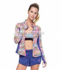 Custom Hot Sale Fashion Cheap Light Jackets For women Gym Jacket