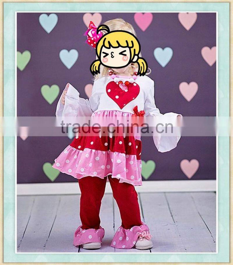 valentines day boutique sets smocked children clothing wholesale spring summer kids clothing wholesale