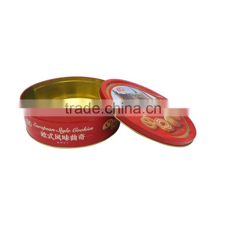 China factory wholesale cookie tin box