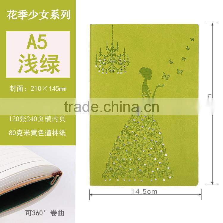 Soft Leather Notebook Cover For Office Use Or Diary Notebook