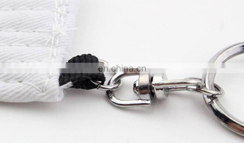 Cheap wholesale martial arts taekwondo/karate/bjj mini belt key chains accessory,taekwondo equipment