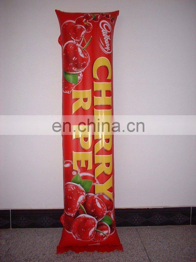 PVC inflatable candy model for promotional toys