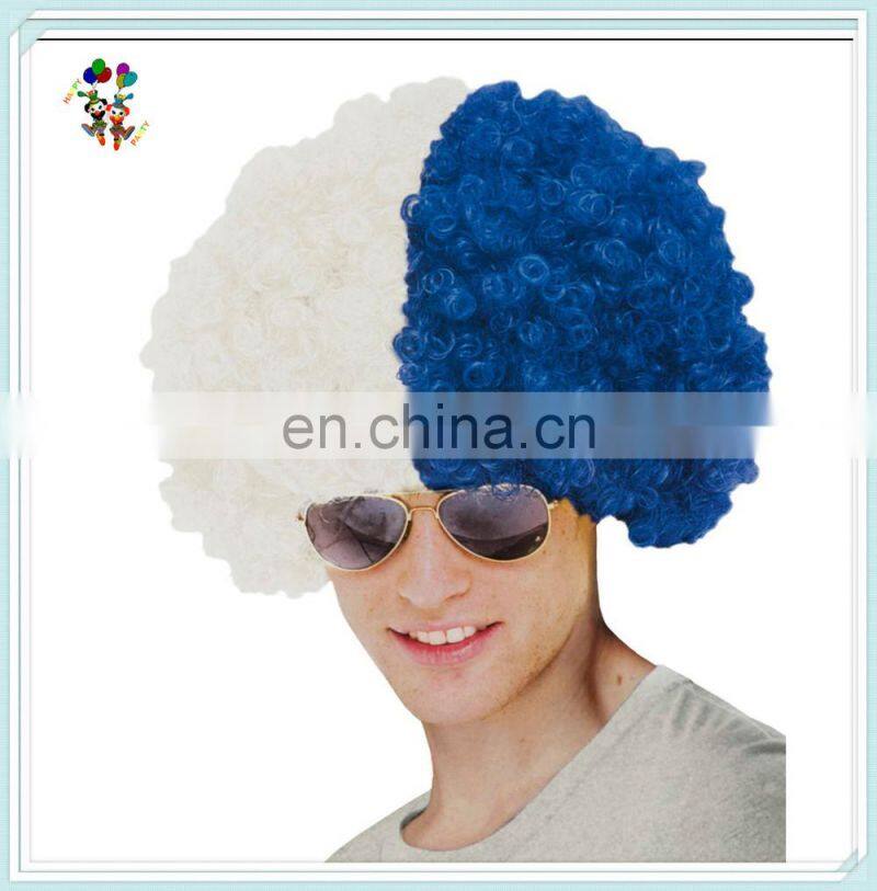 New York Yankees Costume Cheap Curly Big Afro Wigs HPC-0059