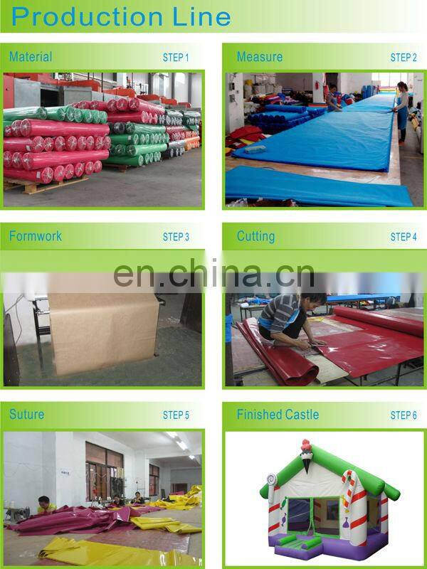 Medium Bouncy Castle Stars and Balloons Small Slide
