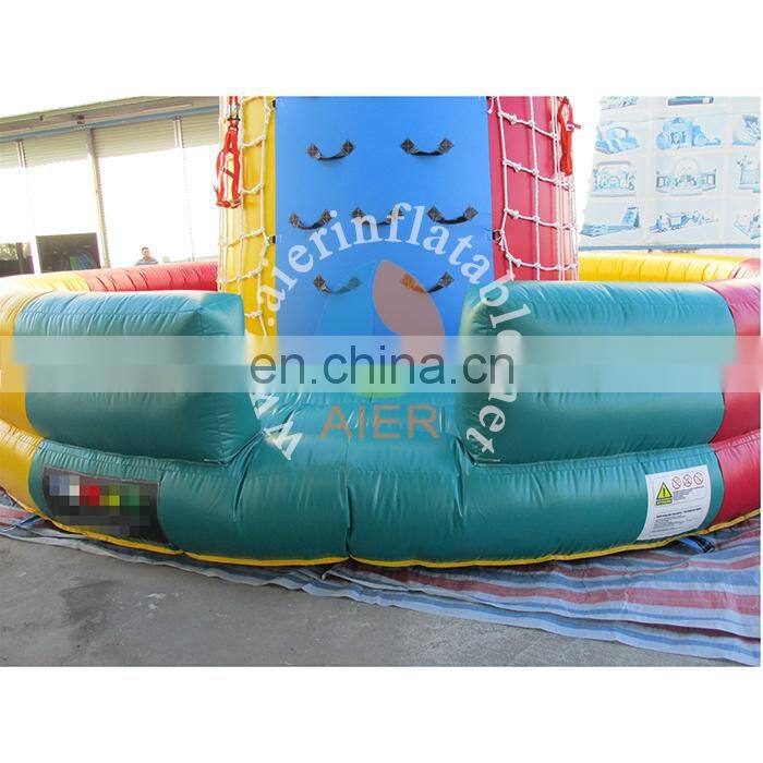 Most popular inflatable climbing wall cheap climbing inflatable sport games outdoor play