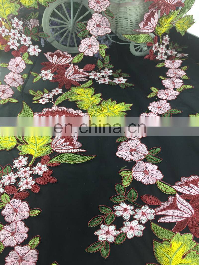 Eco-Friendly Customerized Color lace fabric