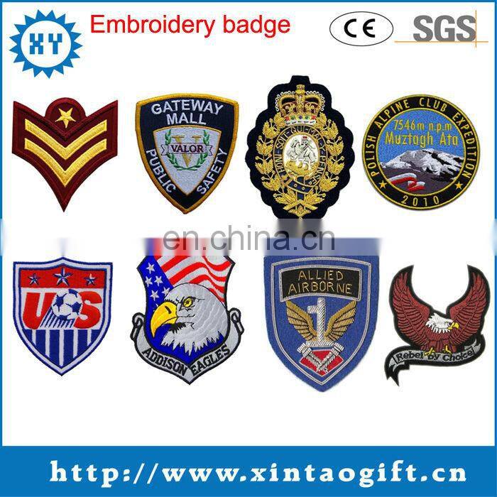 Hard Enamel Alloy pilot wings pin badge