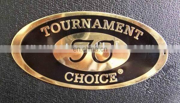 metal brand logo label garment labels tag