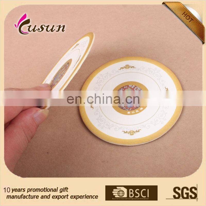 good quality matt lamination paper drink coaster