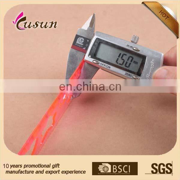 Factory direct sale High quality 15cm straight drawing scale straight ruler