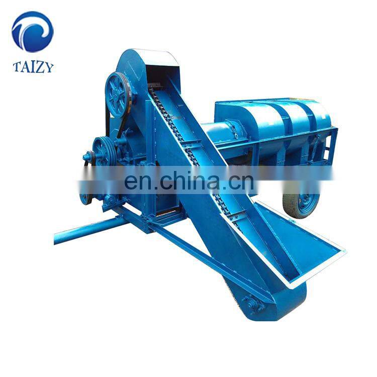 Taizy Pine nut cone shelling and kernel separating machine