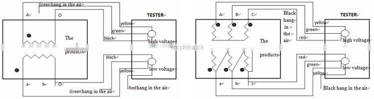 automatic digital ratio tester ttr meter 3 phase transformer turns ratio tester