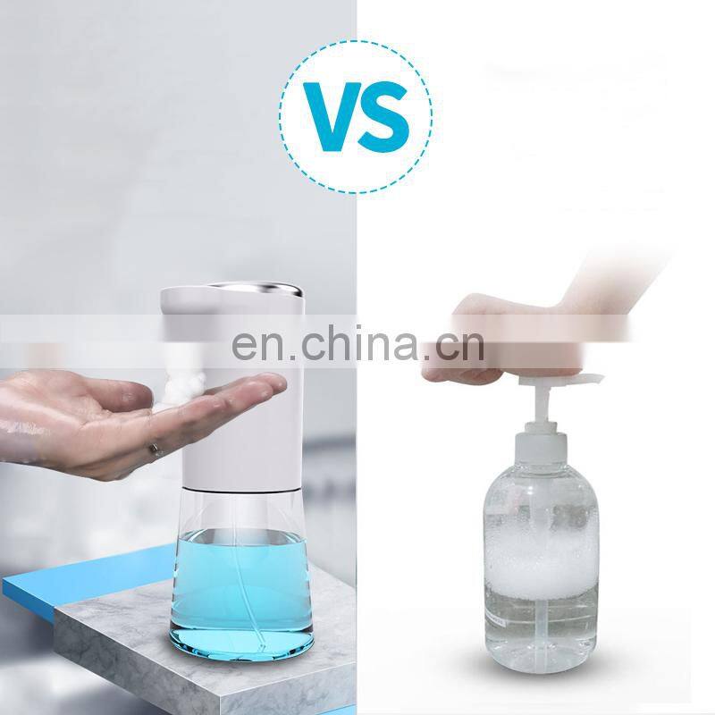 automatic soap dispenser 450ml Hotel Wall Mounted Automatic Infrared Induction Smart Liquid Soap Dispenser for Kitchen Bathroom