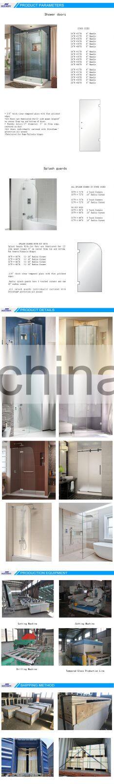 bathroom shower screens two doors sliding shower door enclosures