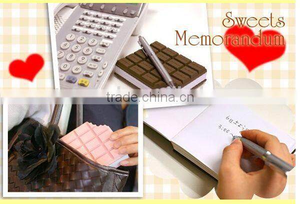 Silicone chocolate notebook,diary,journal