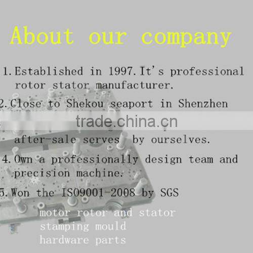 metal stamping alternator stator die with coordinate measuring insturment