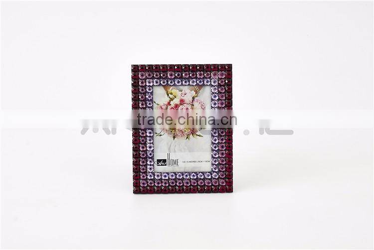 Various Styles Exquisite Pretty And Colorful Glass Picture Photo Frame 2016