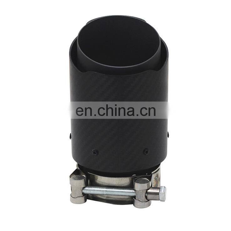 70mm carbon fiber Exhaust tips for BMW M2 M3 M4