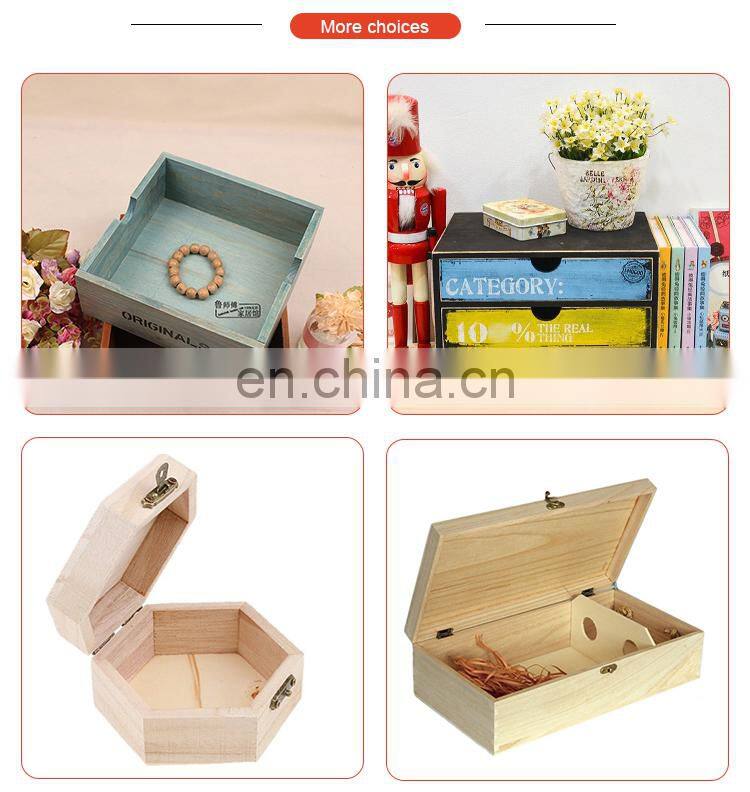 Wooden Wine Fruit Vegetable Wine Storage Crate Box