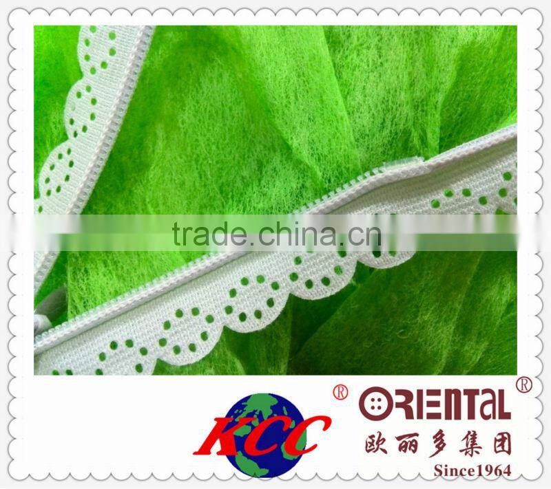 3# KCC invisible zipper with patterned lace tape